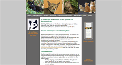 Desktop Screenshot of kattengedragstherapeuten.nl