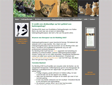 Tablet Screenshot of kattengedragstherapeuten.nl